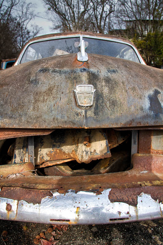 Vintage car grill