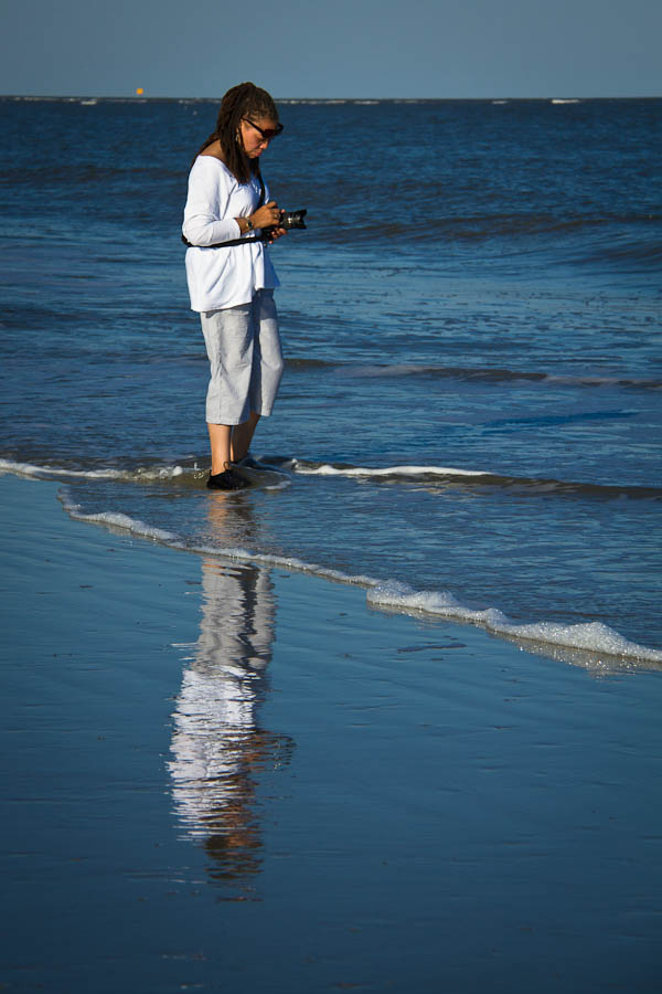 Beach walking