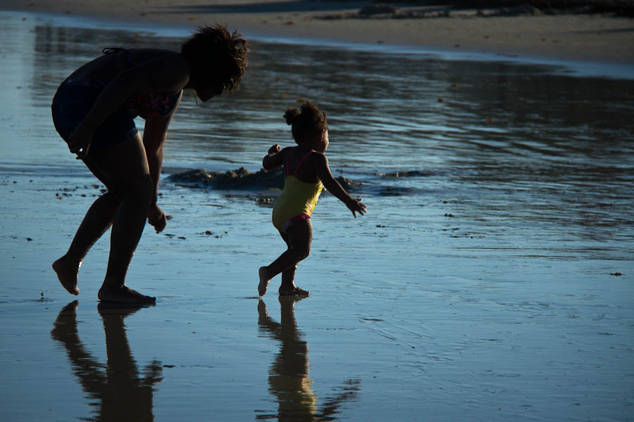 Running on the beach - St. Simons Island, GA