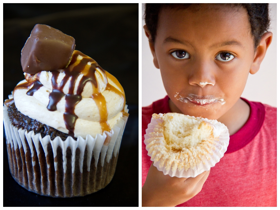 Snicker Cupcake - Sweet Confessions Cafe