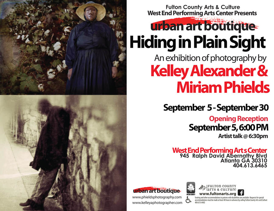 Atlanta Photography Exhibition by Kelley Alexander and Miriam Phields | Sept. 5 - 30, 2014